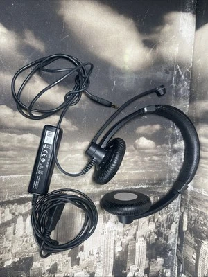 Epos Sennheiser SC75 USB MS Double Sided Binaural Headset Mic On Cable Control - Image 1 of 2