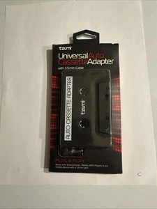 TZUMI Plug & Play Car Audio Cassette Tape Adapter Transmitters MP3 iPod iPhone - Picture 1 of 4