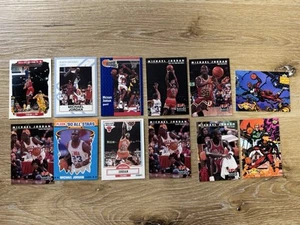 Lot Of Vintage Michael Jordan Cards Fleer Upper Deck Skybox Fanimation - Picture 1 of 24