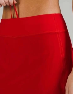 Gonna corta Lululemon Pace Rival Mid Rise extra lunga taglia 4 - Foto 1 di 16