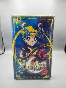 Sailor Moon S The Movie Anime VHS English Dubbed Hearts In Ice Clamshell 2000 - Imagen 1 de 3
