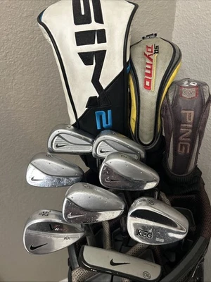 NIKE SQ Used Complete Golf Club Set (No Bag) 11 Pcs - Image 1 of 4