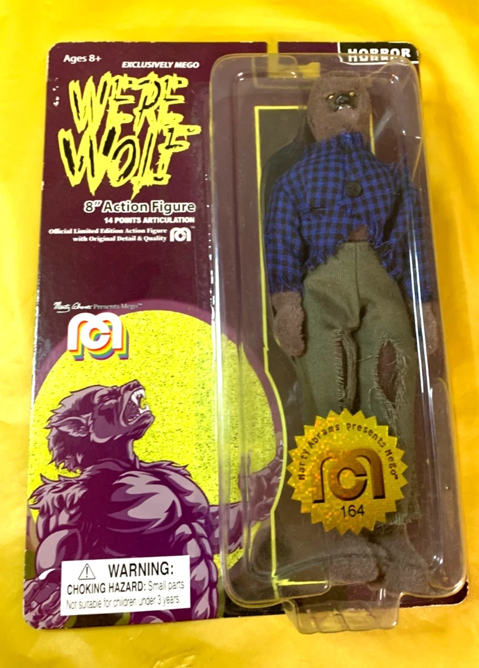 2019 MEGO HORROR 8" WERE WOLF FIGURE (NEW)