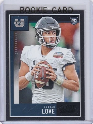 JORDAN LOVE ROOKIE CARD 2020 Panini Score NFL Green Bay Packers BLACK VERSION RC - Image 1 of 2