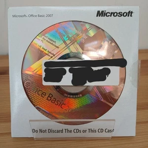 Microsoft Office 2007 Basic OEM CD With Product Key - Picture 1 of 3