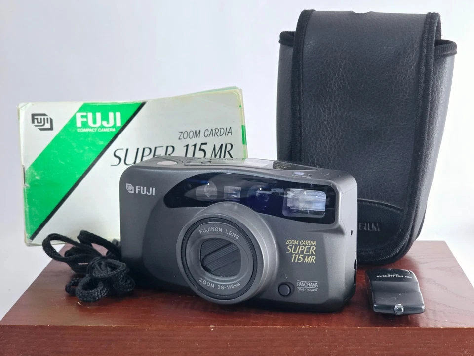 🌸[Near MINT] Fuji Zoom Cardia Super 115 MR Point & Shoot 35mm Film Camera Japan - Image 1 of 4