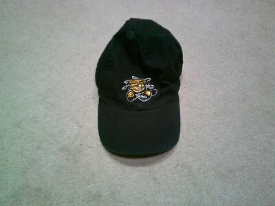 Wichita State University Shockers Fitted Hat Cap Small Black - Image 1 of 4