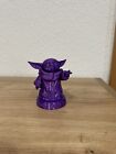 Din Grogu alias Baby Yoda Lila Purple 3D Druck Figur Deko Star Wars