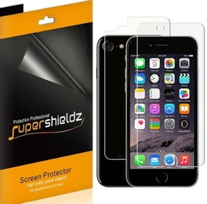 Supershieldz for iPhone 8 (3 Front + 3 Back) Anti Glare Matte Screen Protector - Picture 1 of 2