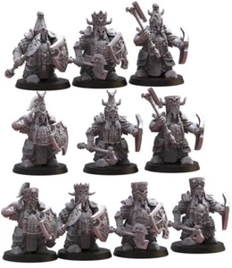 Lost Kingdoms	Big Hats Elite Guard with Axes (squad of 10) - 3D Printed - Picture 1 of 1