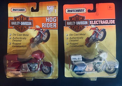 TC23   New Matchbox  Harley-Davidson 1992 Hog Rider and  1993 Electraglide - Image 1 of 4