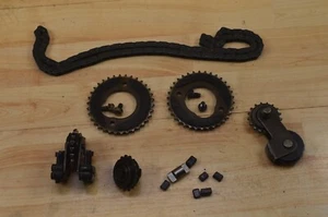 78 Kawasaki KZ650 D1, SR #,21070-012, OEM cam chain, rollers and gears - Picture 1 of 7