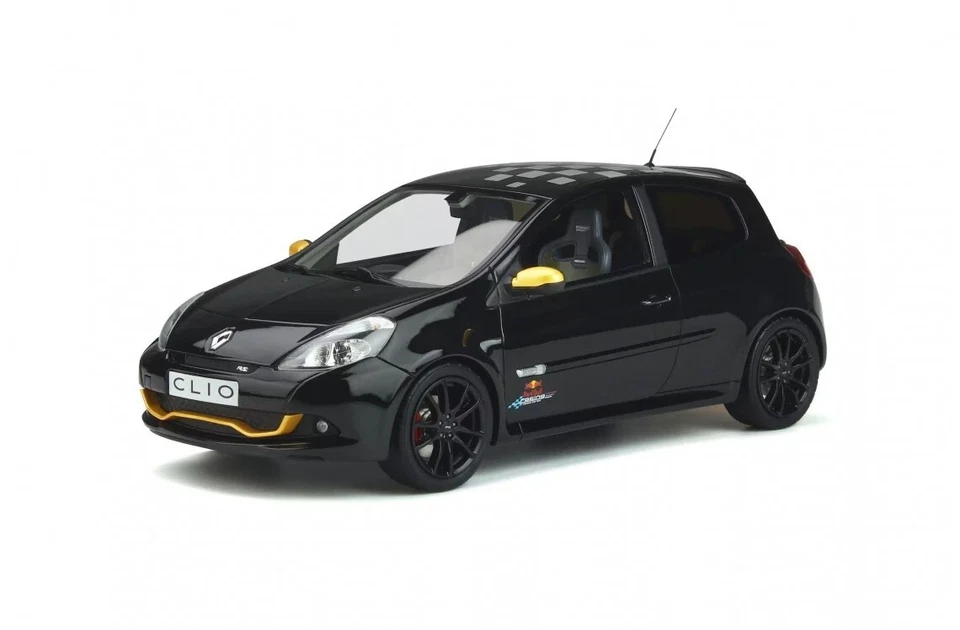 Renault Clio 3 RS Rb7 2012 Nero Modellino Auto 1 18 Ottomobile