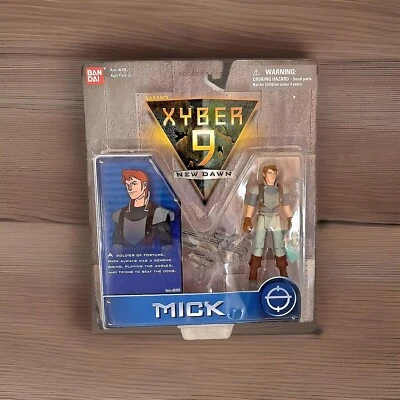 Figura de acción Xyber 9 Saban's Bandai nueva Dawn Mick 6203 Foto 1 de 3