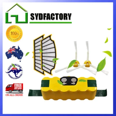 Battery&brushes&filters For iRobot Roomba 500 HeavyDuty 510 530 550 560 570 - Image 1 of 3