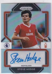 Panini Prizm 2022-23 Premier League No. S-STH Steve Hodge Silver Auto 57/99 - Bild 1 von 2
