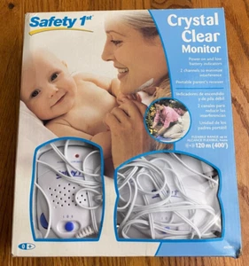 SAFETY FIRST CRYSTAL CLEAR BABY MONITOR - Picture 1 of 3