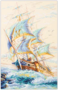 Magic Needle Counted Cross-Stitch Kit Wind of Luck 550-757 - Picture 1 of 8