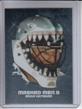  2009-10 Between The Pipes Masked Men II #MM02 Brian Hayward SET BREAK