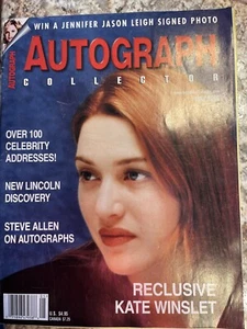 Autograph Collector Magazine May 1998 Kate Winslet - Foto 1 di 2