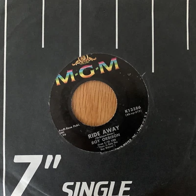 ROY ORBISON: RIDE AWAY / WONDERING 1965 U.S. IMPORT MGM - Image 1 of 4