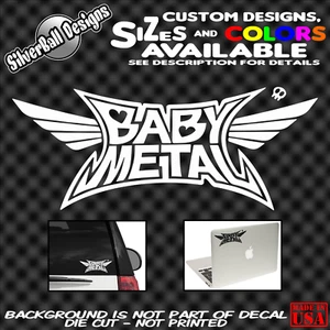 BabyMetal Custom Vinyl decal Sticker Car Truck Window Bumper Jrock Jpop Fox JDM - Picture 1 of 2