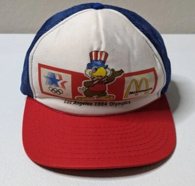 Винтажная мужская бейсболка McDonald's кепка Los Angeles 1984 Olympics - Изображение 1 из 4