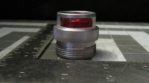 Hubbel - Killark C-6093 cubierta de luz piloto de vidrio rojo/lente, carcasa de aluminio - Imagen 1 de 4