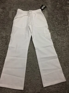Dickies Scrub Pants Womens Size XS Extra Small White 57013P - Picture 1 of 14