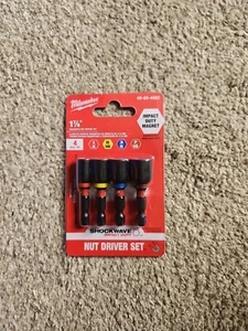 Milwaukee 49-66-4562 1-7/8" SHOCKWAVE Schlagschrauber magnetischer Mutterndreher - 4 Stück - Bild 1 von 2