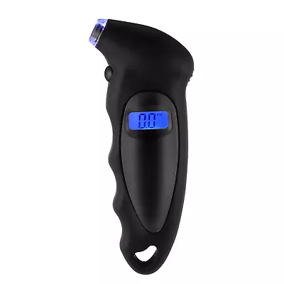 Digital Tire Air Pressure Gauge Meter Tester Bike Car Truck LCD Display 150 PSI - Image 1 of 4