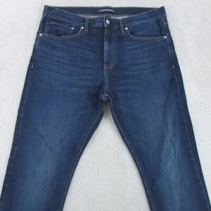 Calvin Klein Jeans Mens W36 L26 Blue Crop Slim Tapered Denim - Picture 1 of 9