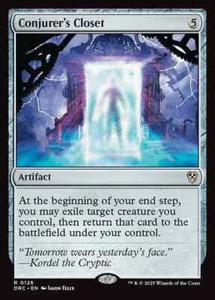 MTG - Conjurer's Closet - NM - Aetherdrift Commander(drc) #126,rare - Picture 1 of 1