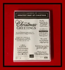 Stampin Up! GREATEST PART OF CHRISTMAS Stamp Set ***NEW*** #405 - Picture 1 of 15