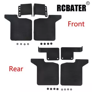 RCBATER Schmutzfänger vorne & hinten Gummi Fender für Traxxas 1/10 RC TRX4 Crawler - Bild 1 von 12