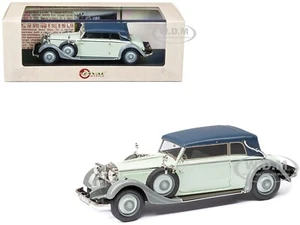 1933-37 MERCEDES-BENZ 290 W18 CABRIOLET B GRAY 1/43 BY ESVAL MODELS EMEU43043 F - Picture 1 of 7