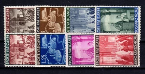 Vatikan Jahrgang 1949 HEILIGES JAHR sauber postfrisch ** Nr. 163 - 170 Vaticano - Bild 1 von 1