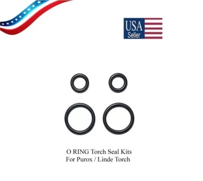 DIRECT FIT AFTER-MARKET REPLACEMENT 2 Sets O-Rings for Purox / Linde Welding & Brazing Torches 14K05 & 14K06