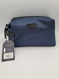 Original Penguin Small Canvas Travel Kit Toiletry Bag Blue- NWT $49 - Picture 1 of 8