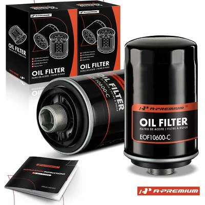 2x Filtro de aceite de motor para Volkswagen Beetle Jetta Passat Audi protección de 10 k millas Foto 1 de 4
