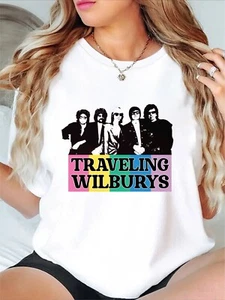 Traveling Wilburys Tshirt, Rock Supergroup shirt, Classic 80s Music Fan Gift. - Picture 1 of 6