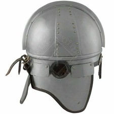 Christmas Larp Sca Late Roman Ridge Helmet Steel Infantry Burgh Castle.Best