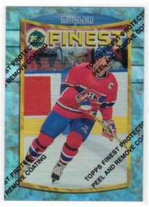 1994-95 FINEST REFRACTOR KIRK MULLER #44 SWEET! CANADIANS