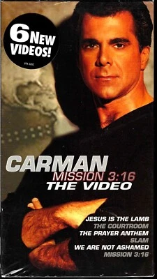 CARMAN....."MISSION 3 : 16 THE VIDEO"......NEW VHS VIDEO - Image 1 of 2