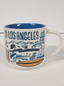 Starbucks Been There Series Los Angeles Coffee Mug/Cup 14oz Blue - Imagen 1 de 11