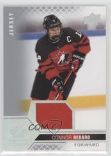 2022 Upper Deck Team Canada Juniors Men's U-18 Jersey Relics Connor Bedard #23
