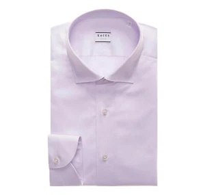 XACUS Camicia Uomo Tinta Unita Twill 11209038 Colore Lilla - Foto 1 di 4
