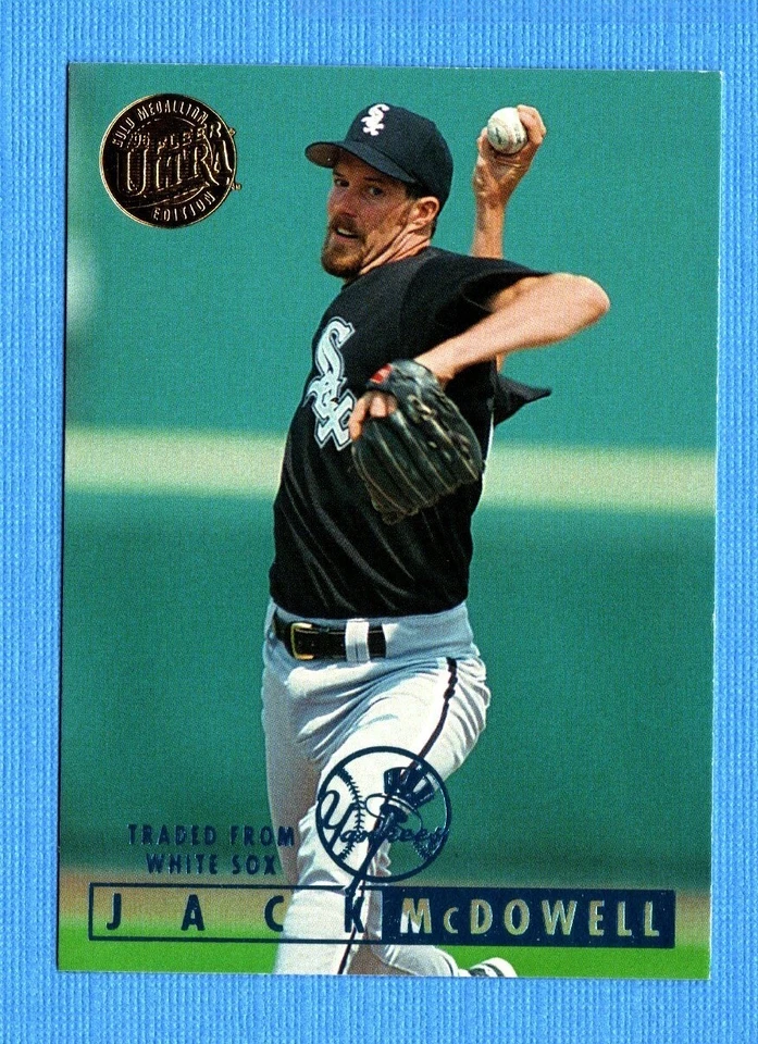 1995 Ultra Gold Medallion #312 Jack McDowell Yankees - Image 1 of 1