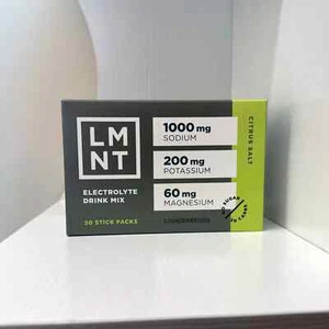 2 Boxes LMNT Electrolyte Drink Mix Sugar-Free ~ Citrus Salt 30 Sticks Per Box - Picture 1 of 3