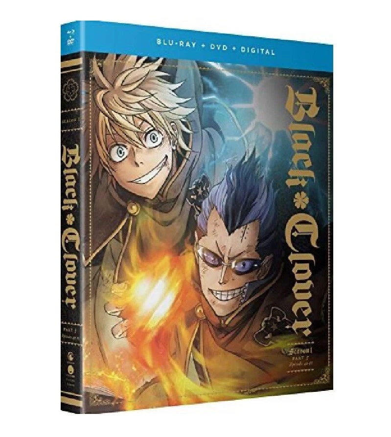 Black Clover: Season 1 - Part 5 (Blu-ray/DVD, Digital, 4-Disc Set, 2019) NEW - Bild 1 von 1